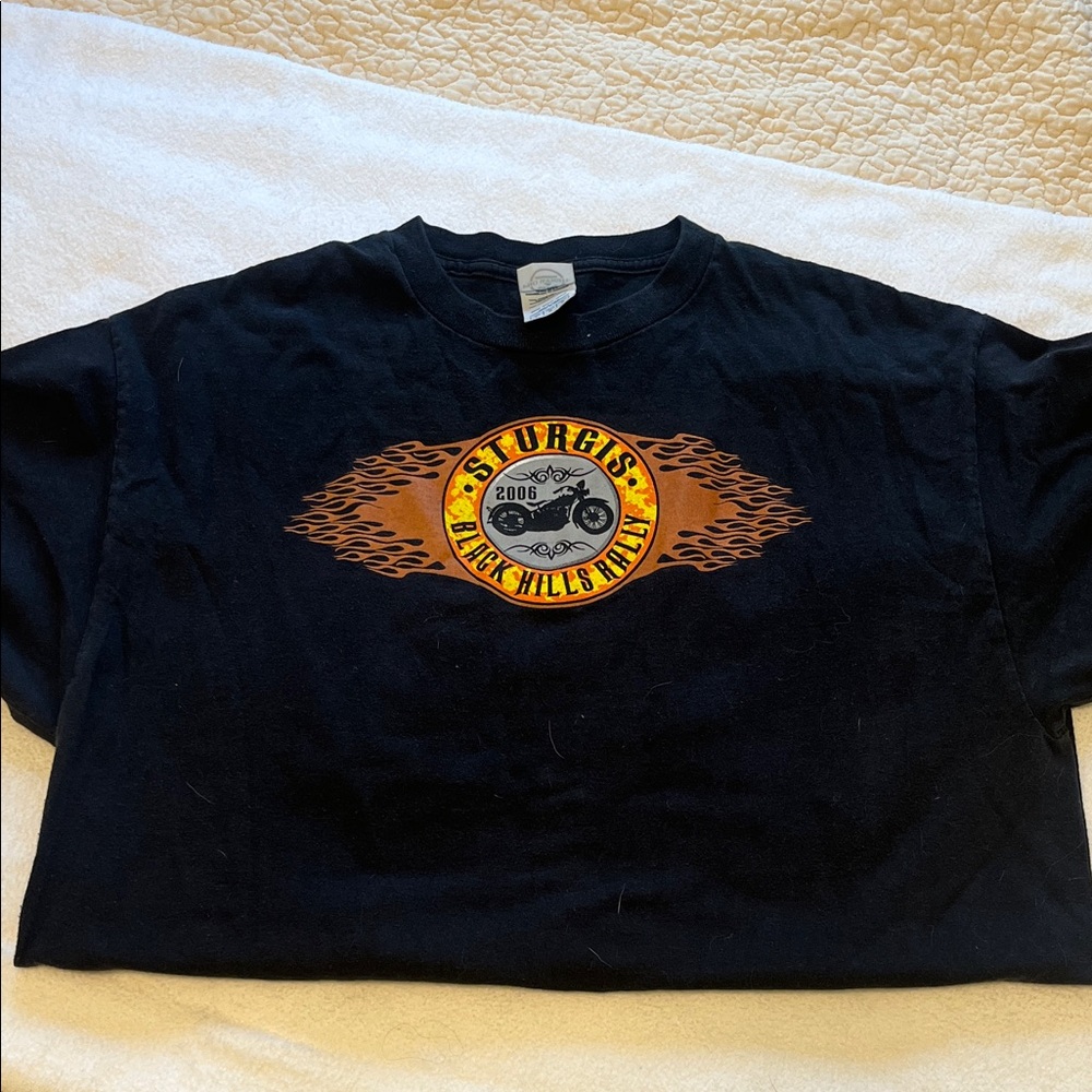 Black Graphic T-Shirt 2006